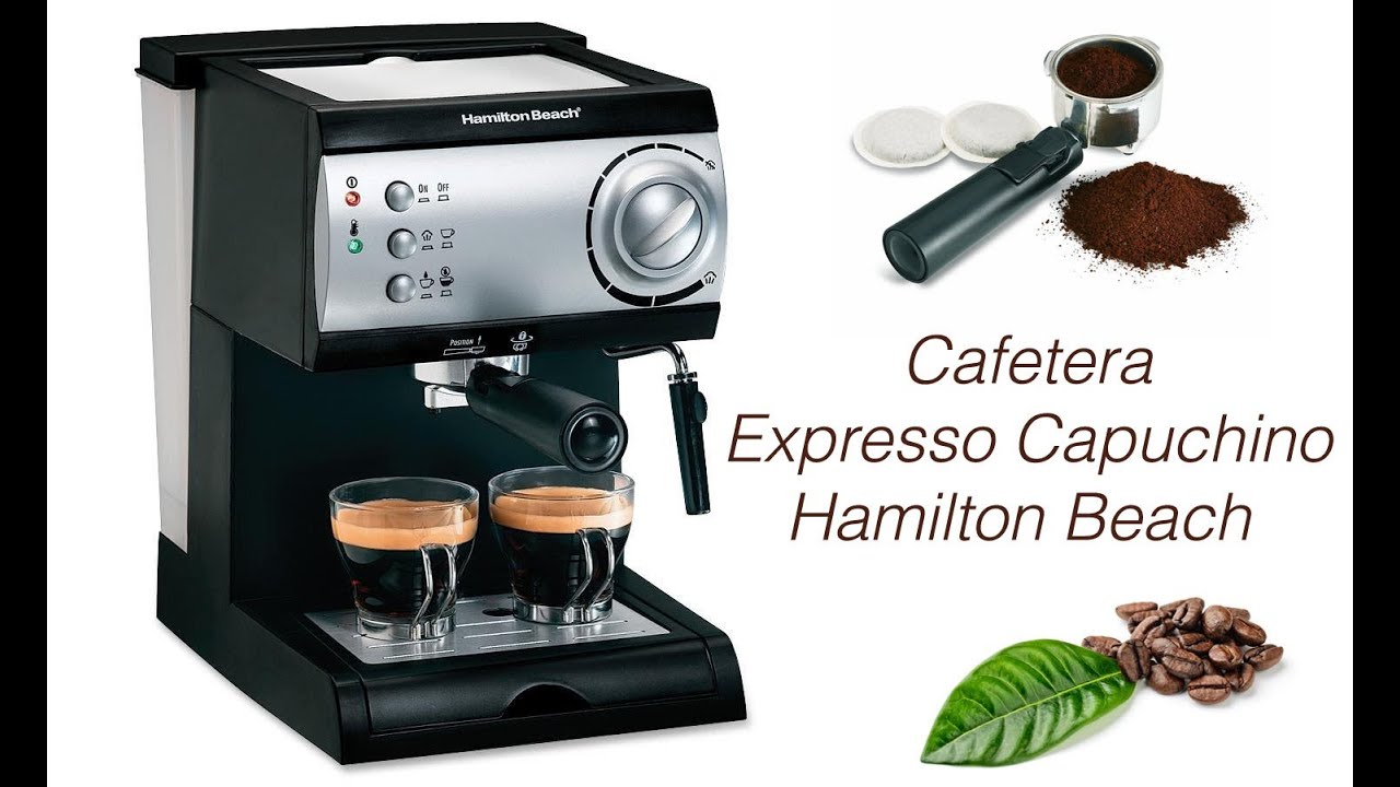 Máquina Hamilton Beach Café Expreso 2 Tazas, 40715 - Hola Compras - Tienda  en Línea